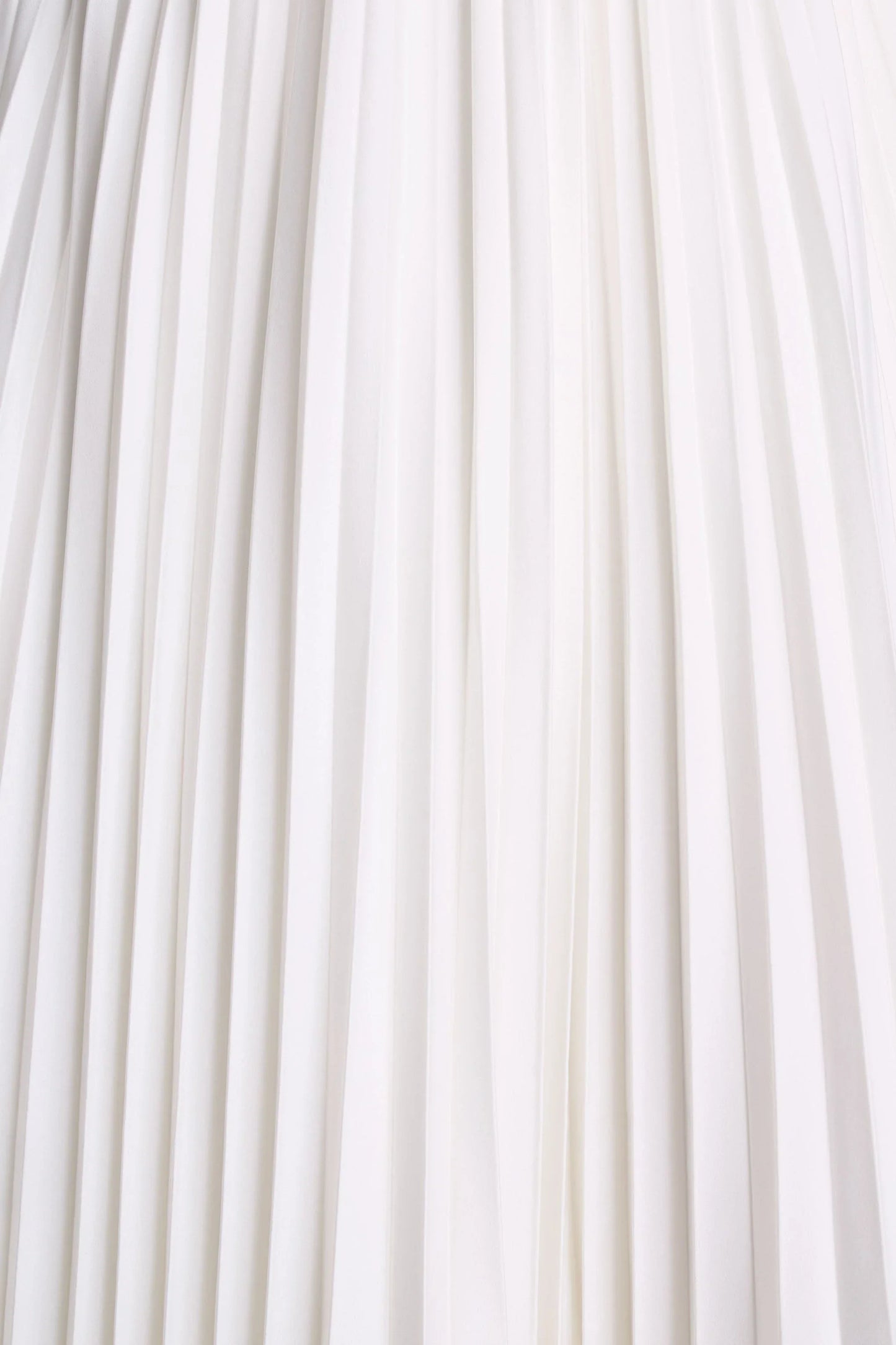 Agua Cream Satin Sweetheart Midi Dress With Pleated Skirt