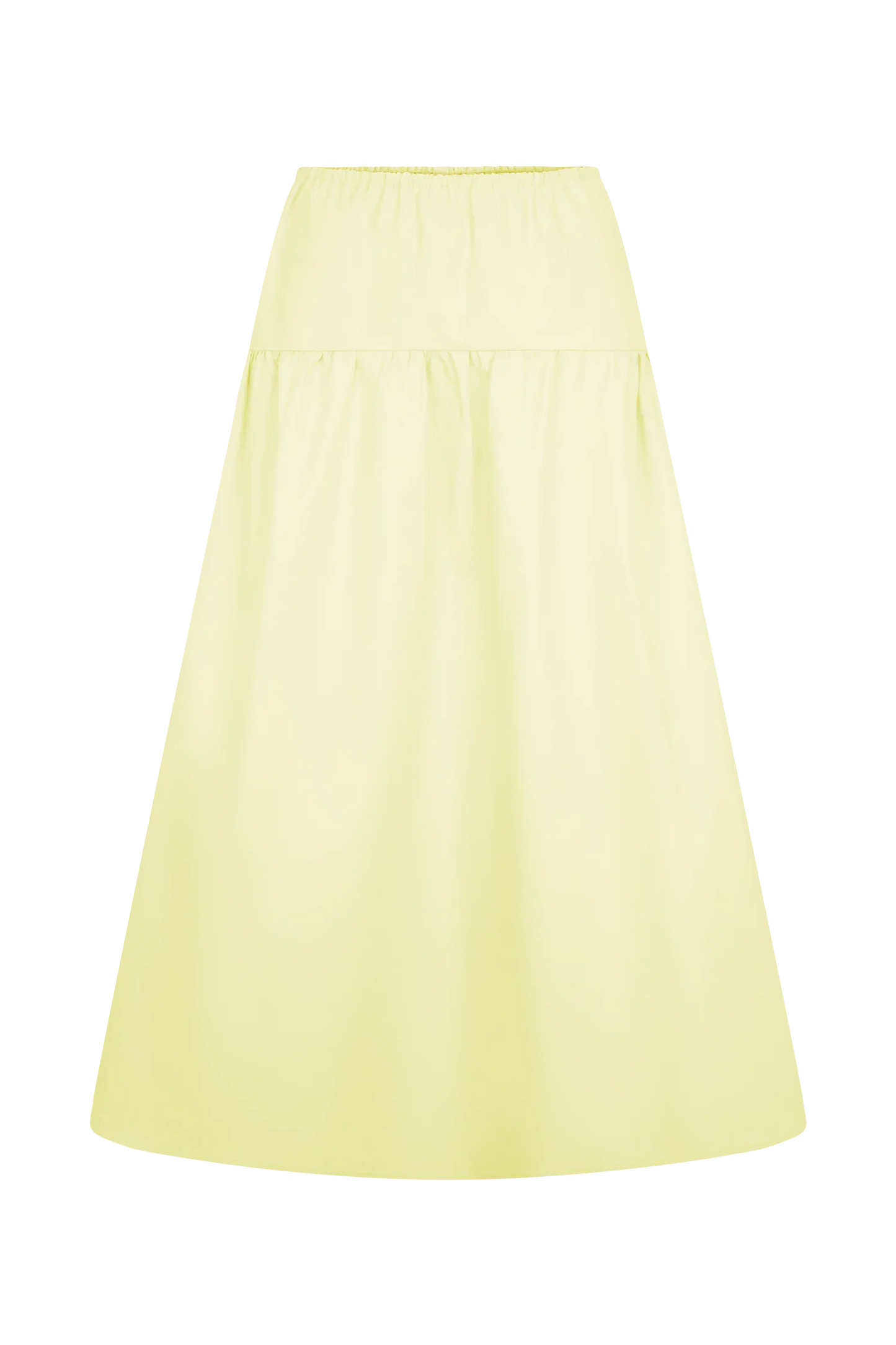 Amirah Midi Skirt Lemon