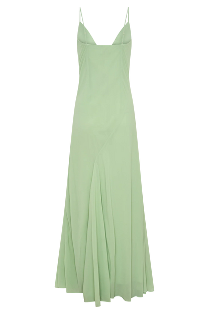 Aurelia Chiffon Maxi Dress Sage