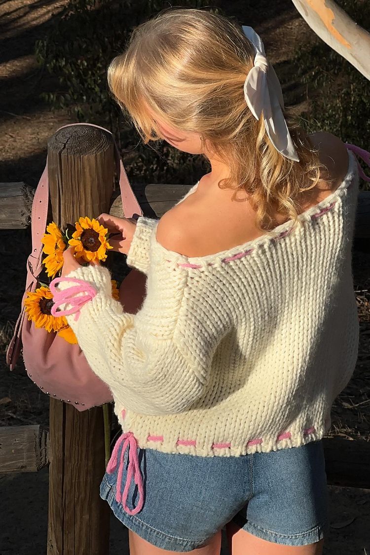 Bea Cream Sweater