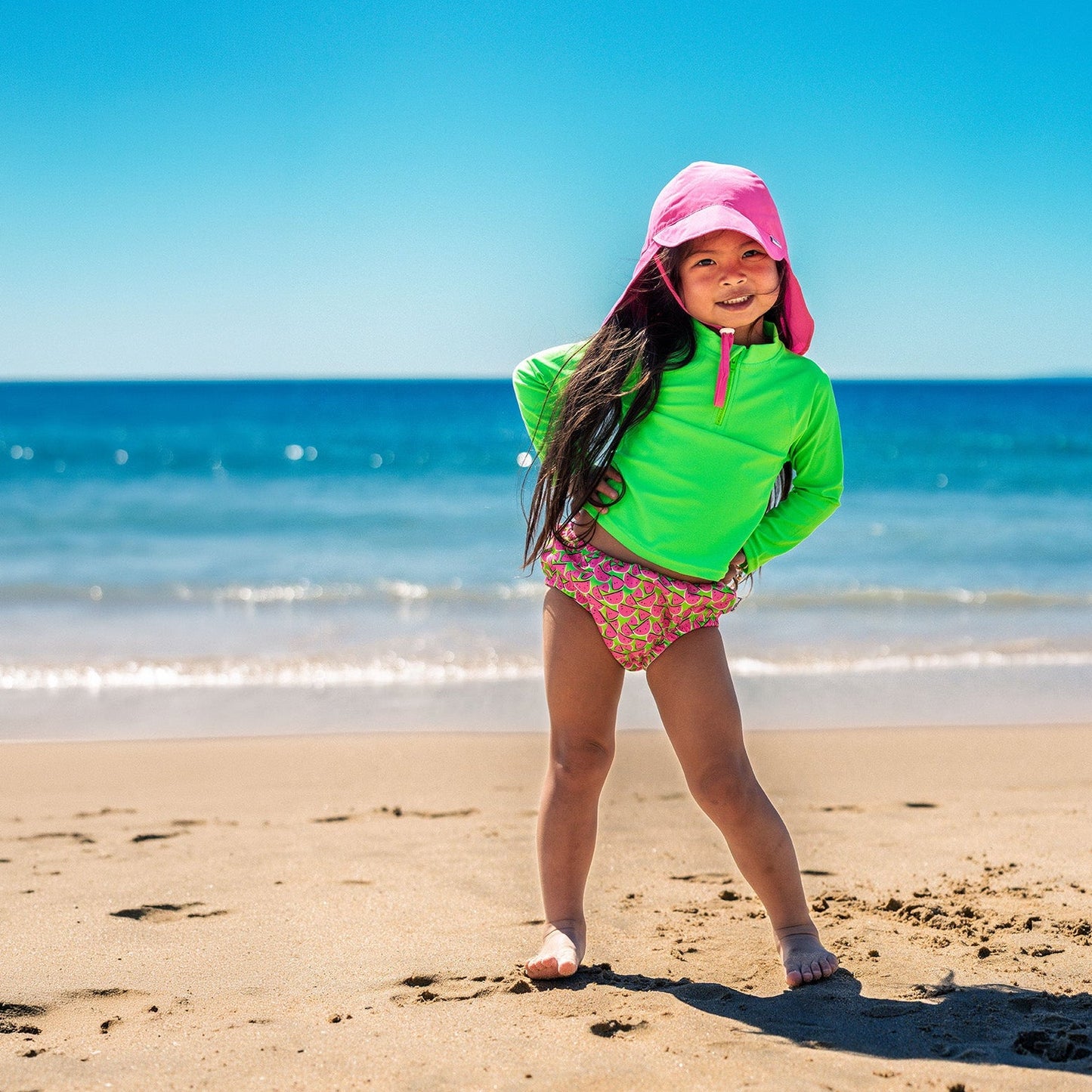 Eco Pull-Up Swim Diaper - Swim Safety Prints