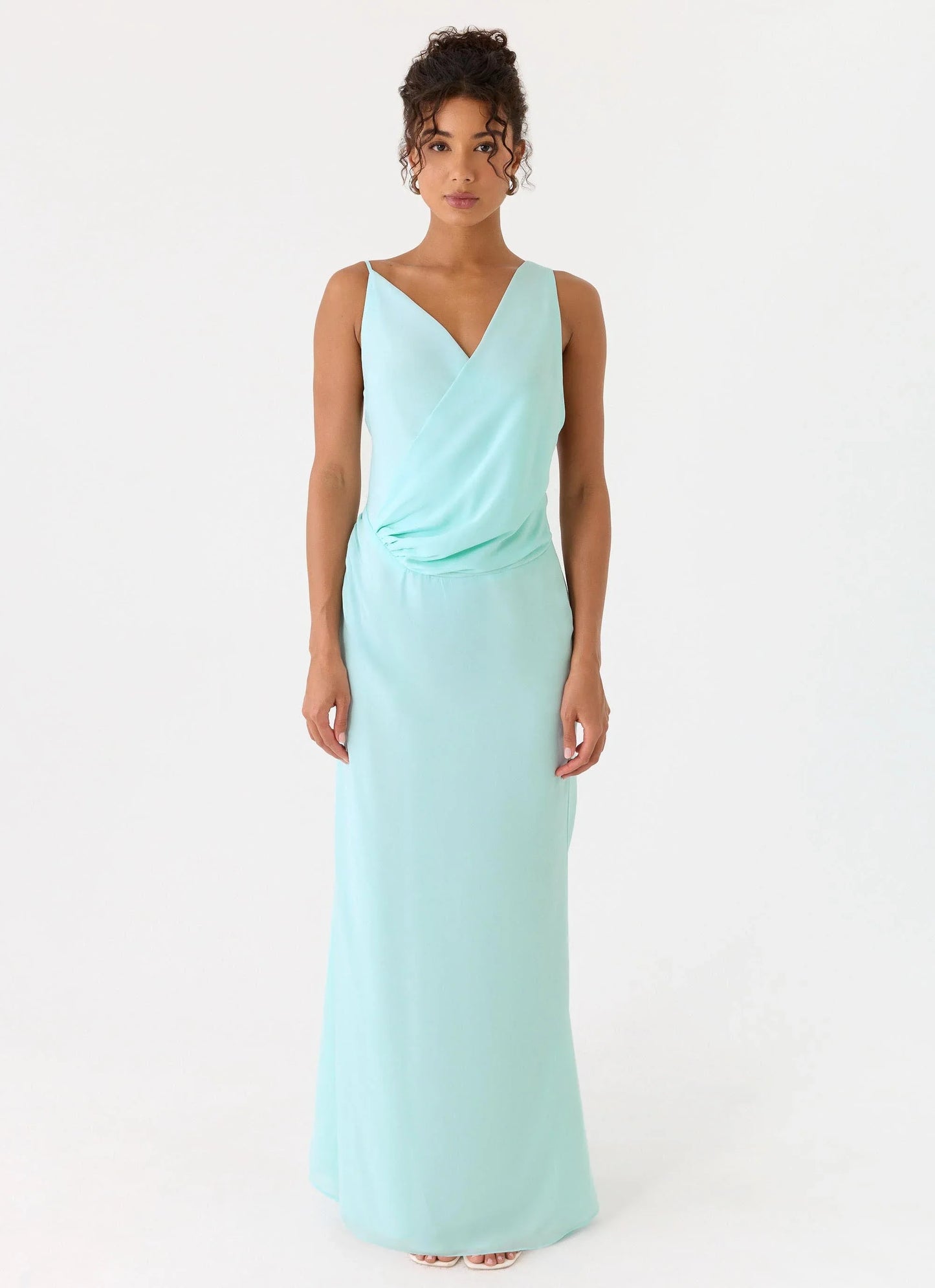 Analia Maxi Dress Aqua
