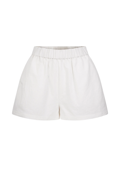Annalee Cotton Shorts White