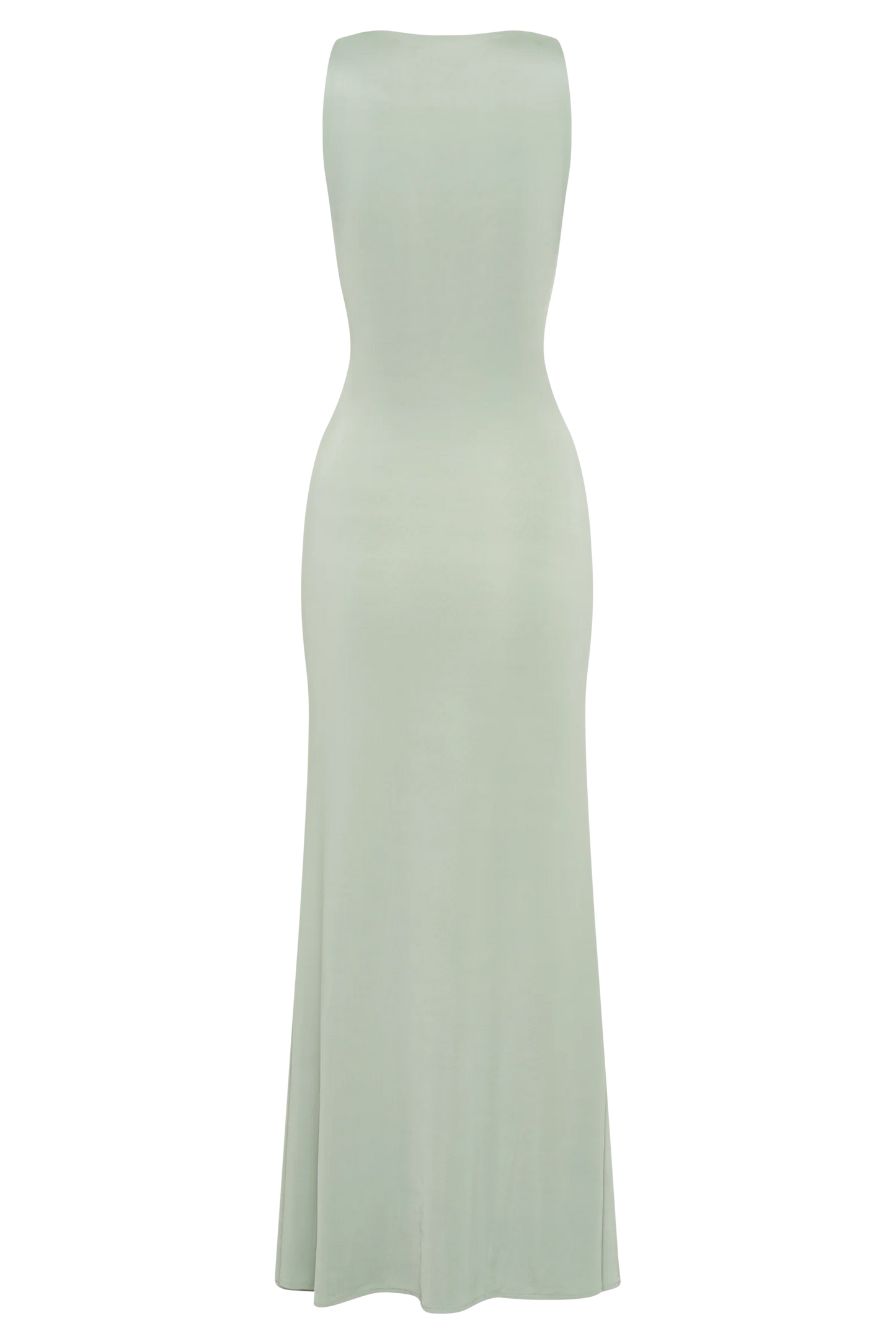 Beck Plunge Maxi Dress With Floral Hardware Basil