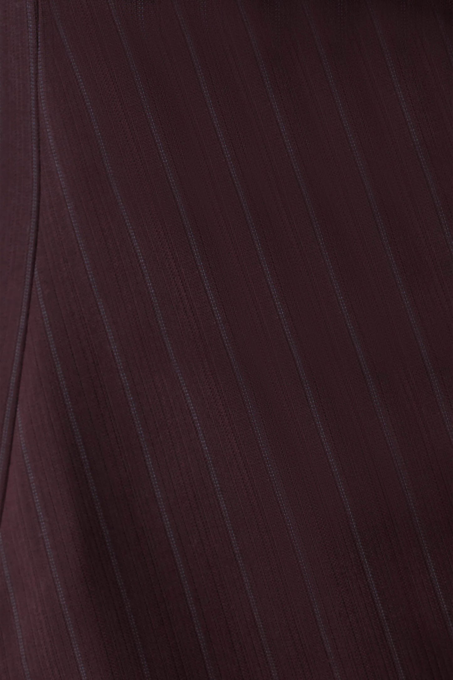 Agatha Square Neck Blazer Plum Pinstripe