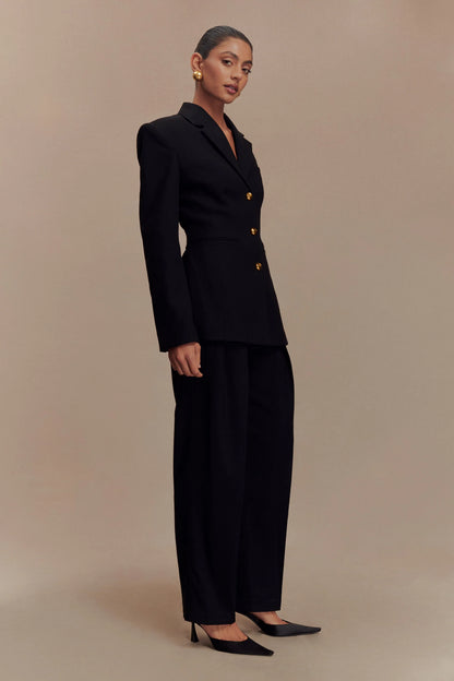 Bellamy Cinched Blazer Black