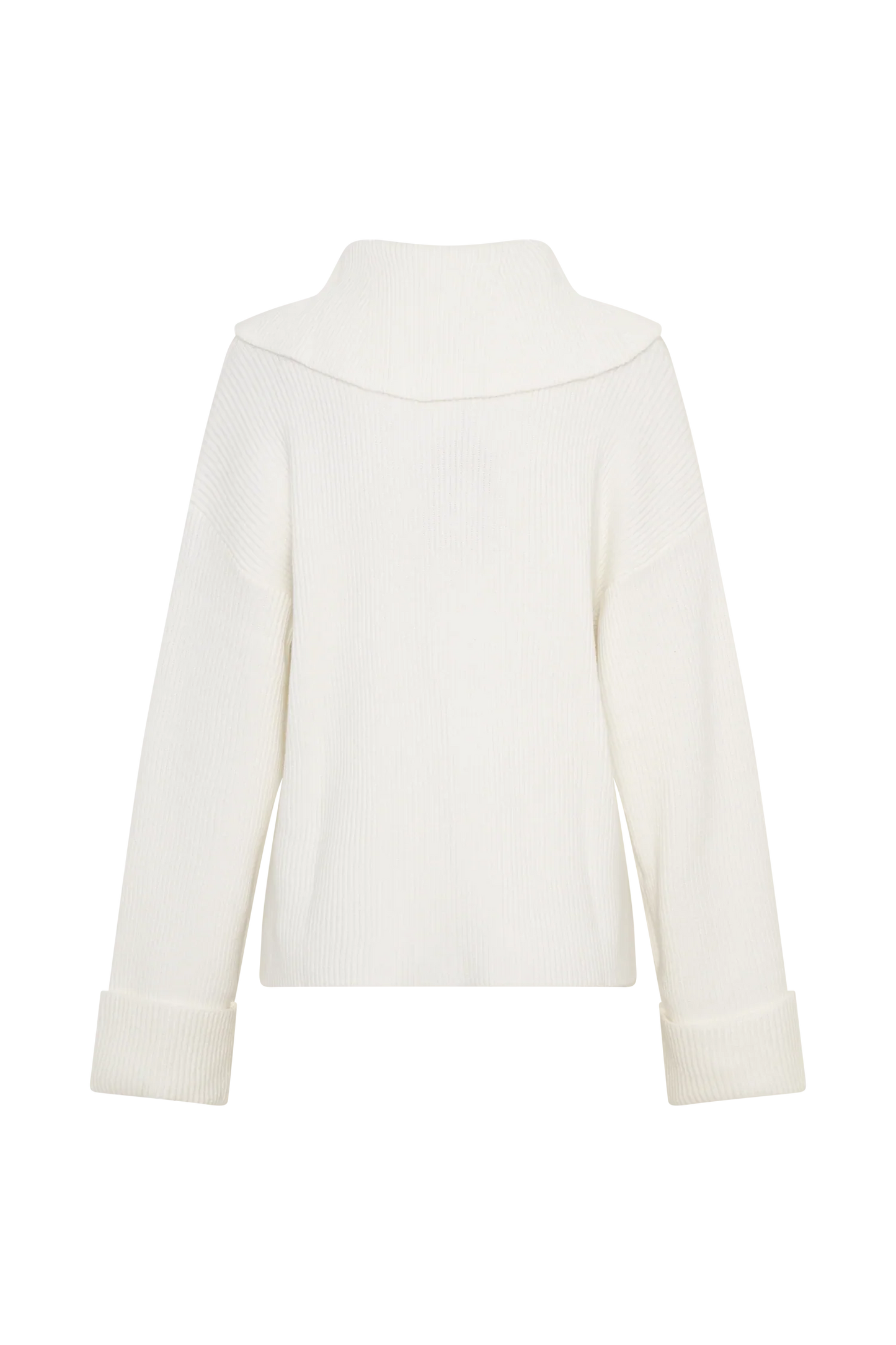 Bianka V Neck Knit Jumper Off White