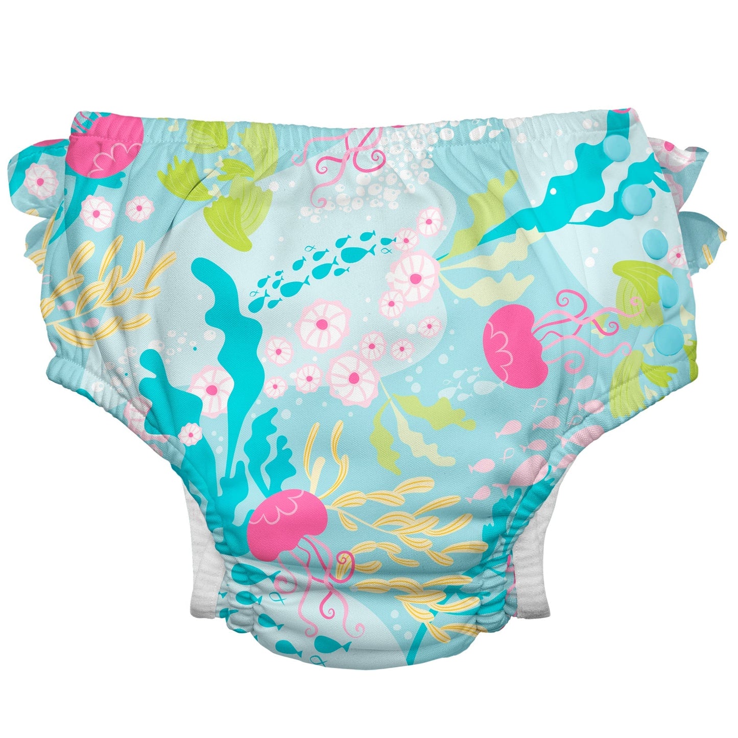 Eco Ruffle Snap Swim Diaper - Past Season
