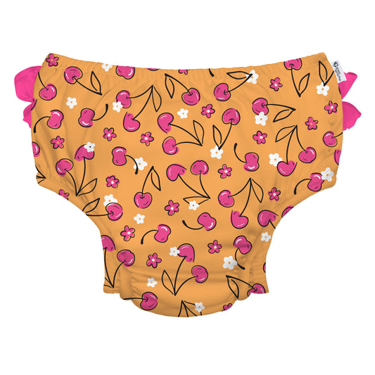 Eco Ruffle Snap Swim Diaper - Swim Safety
