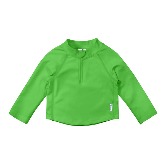 Eco Zip Long Sleeve Rashguard - Swim Safety