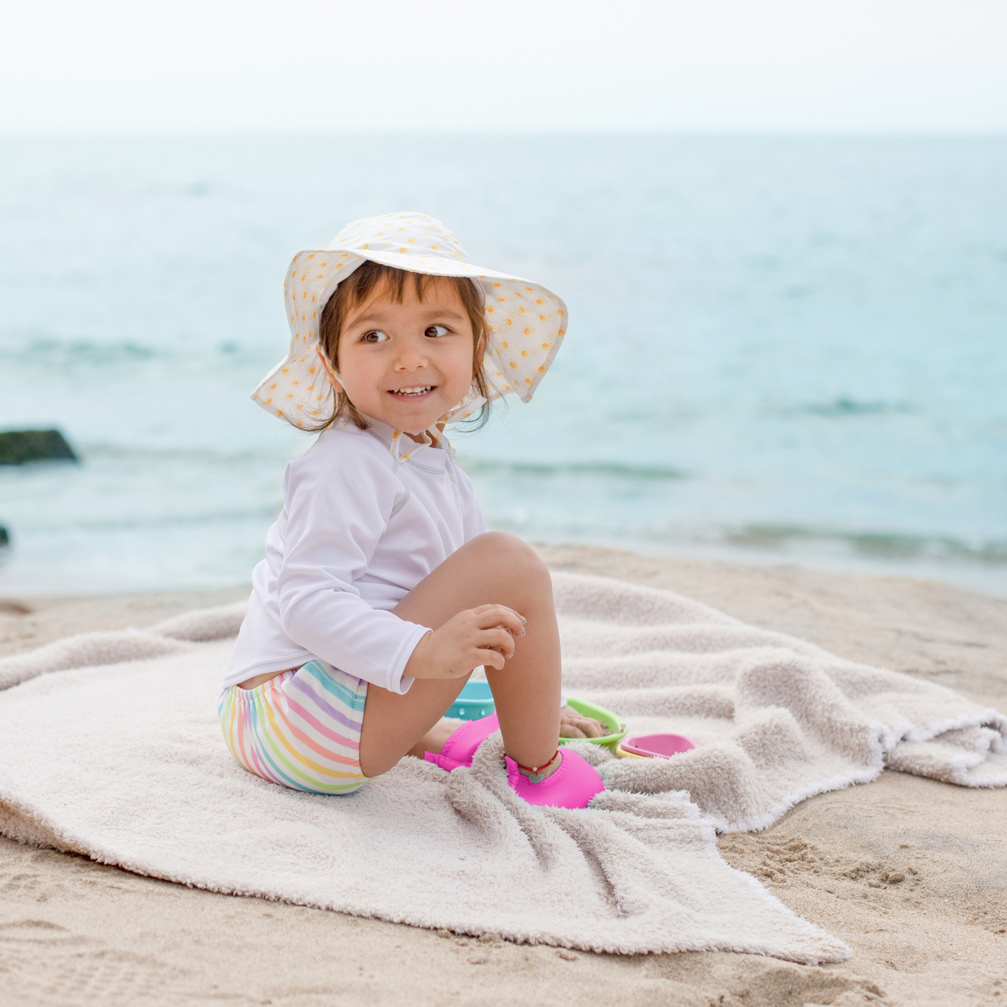 Eco Snap Swim Diaper - Past Season Stripes