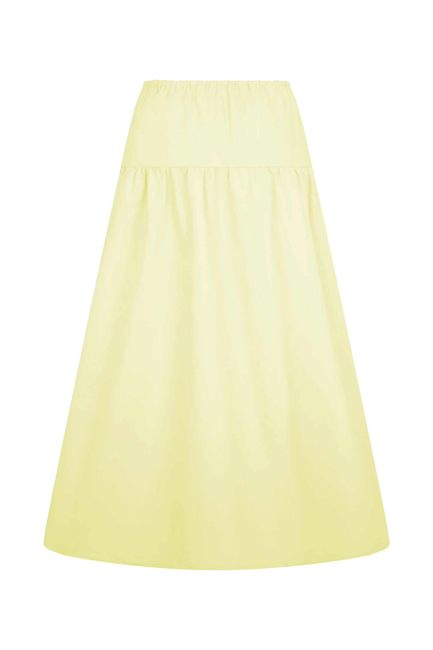 Amirah Midi Skirt Lemon