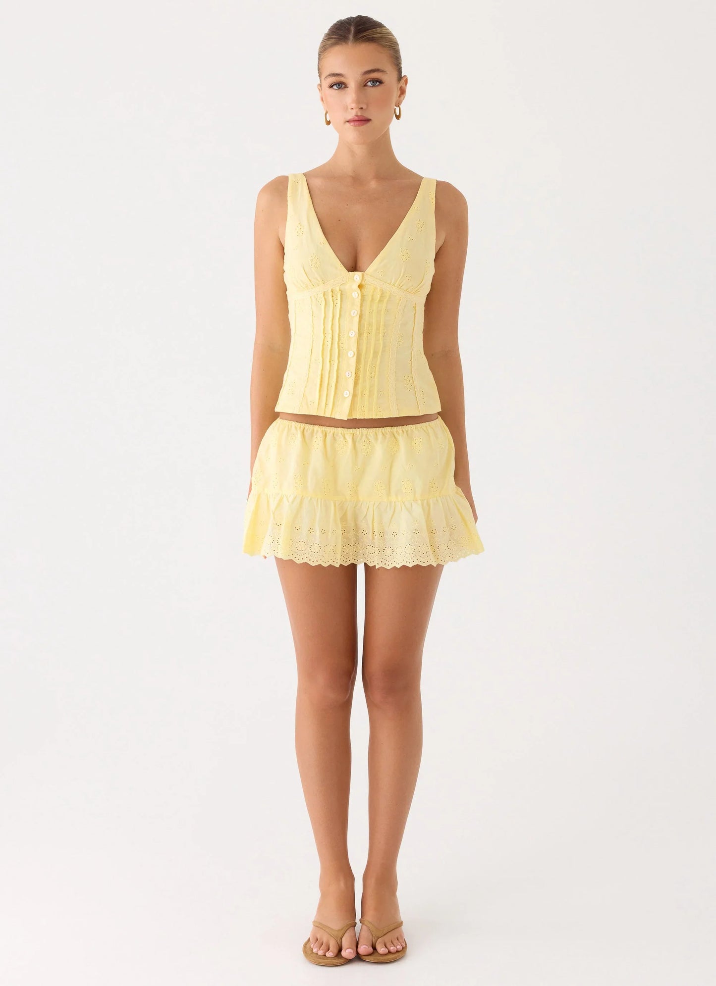Aberley Skort Yellow
