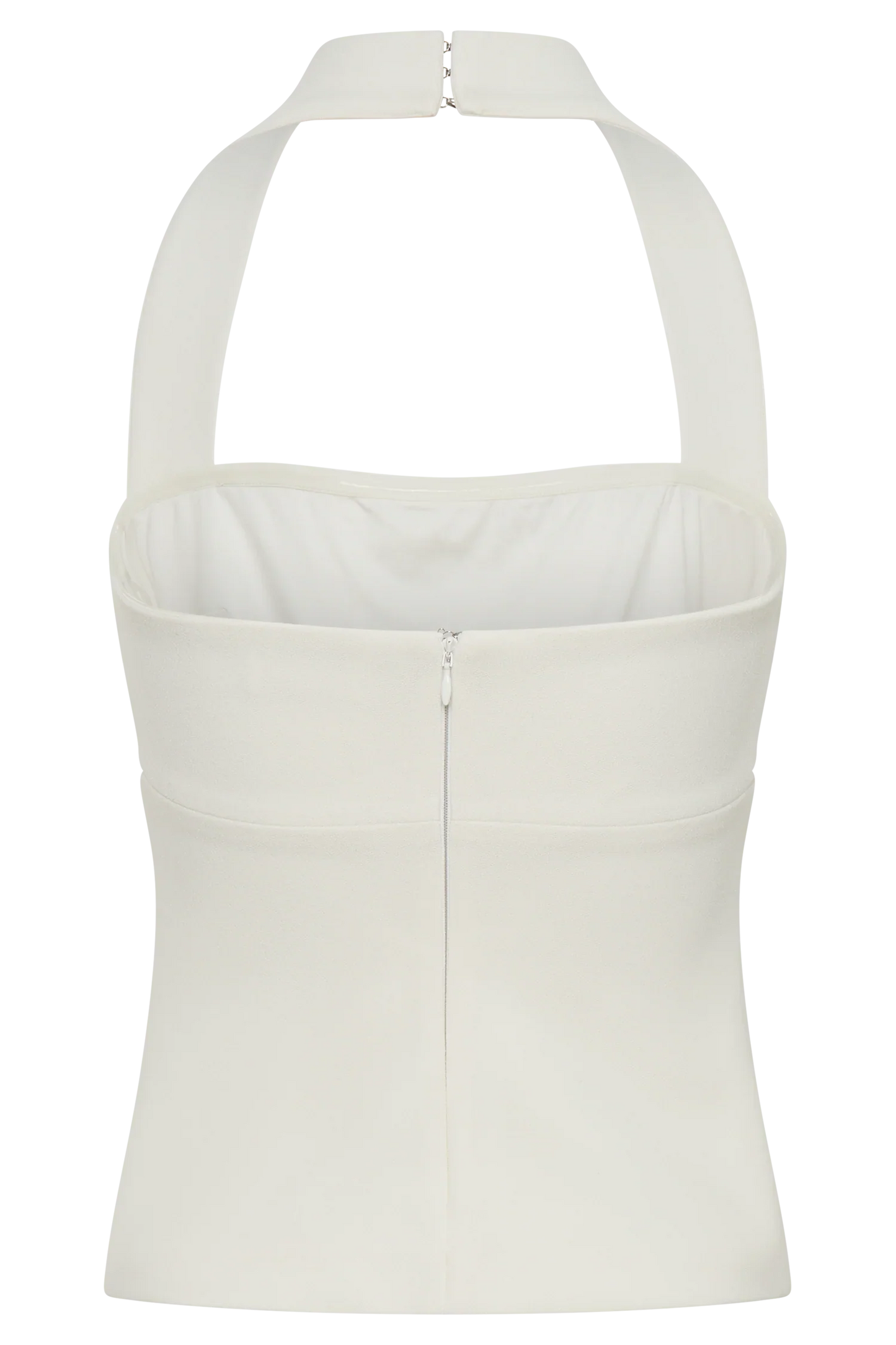 Amelita Suiting Halter Top Ivory