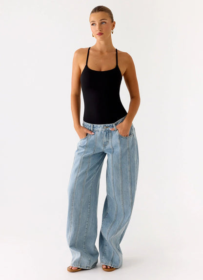 Anda Bodysuit - Black