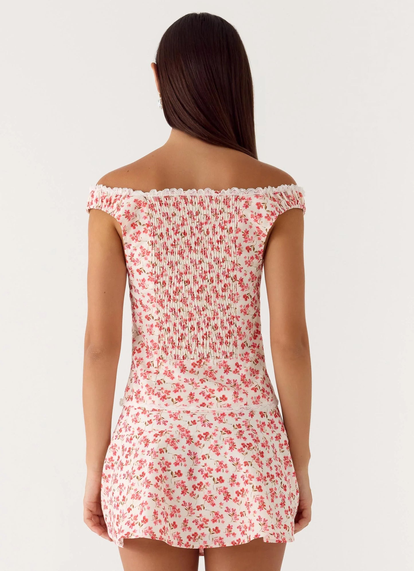 Anja Mini Skirt Porcelain Rose