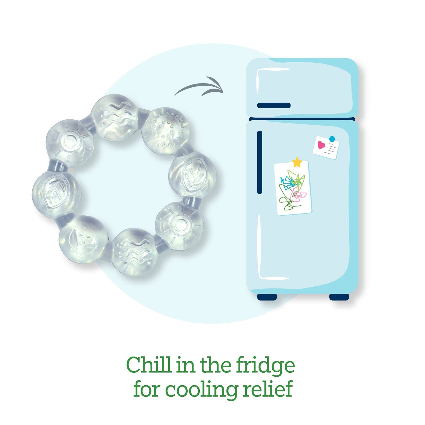 Cool Ring Teethers (2 pack)