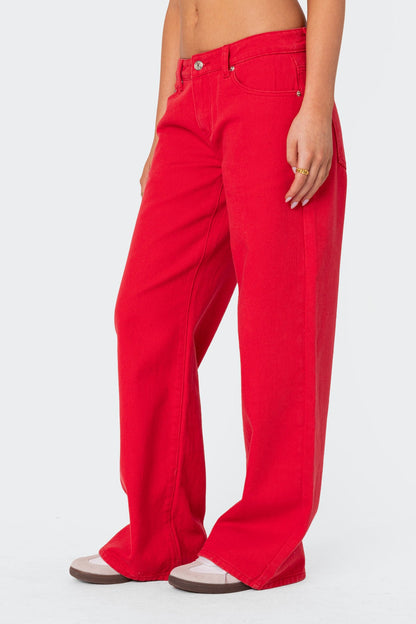 Roman Low Rise Baggy Jeans