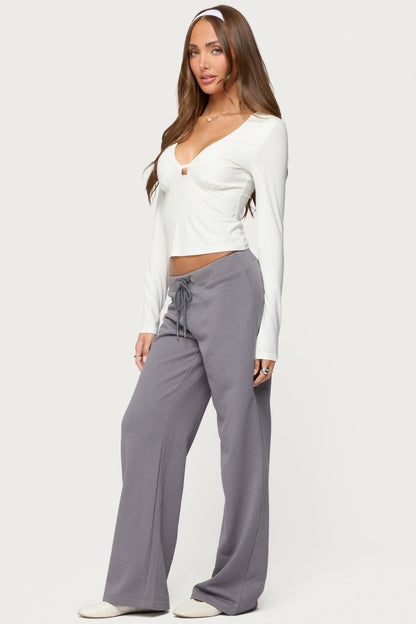 Quinn Straight Leg Sweatpants