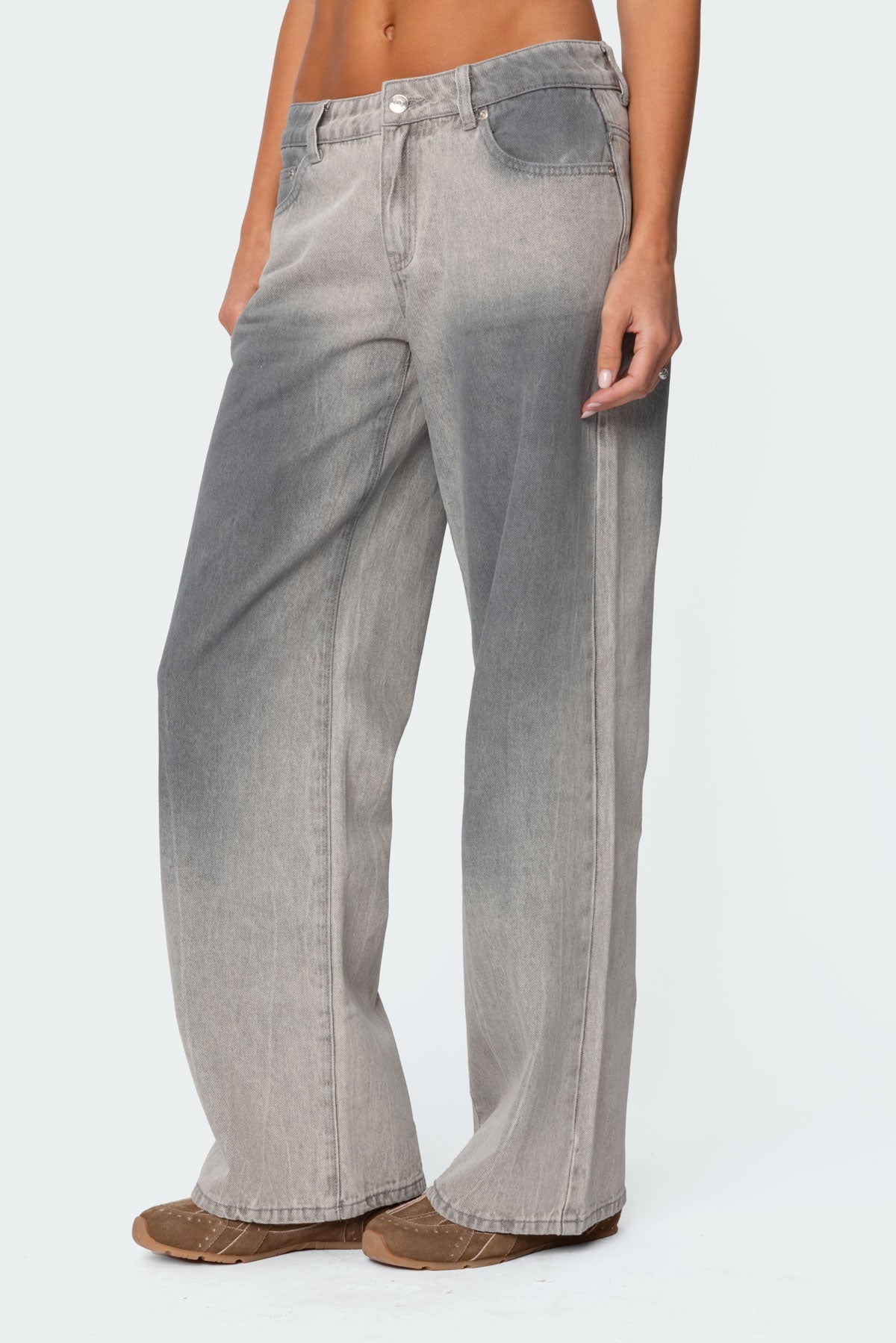 Joe Washed Low Rise Baggy Jeans