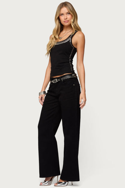 Roman Low Rise Baggy Jeans