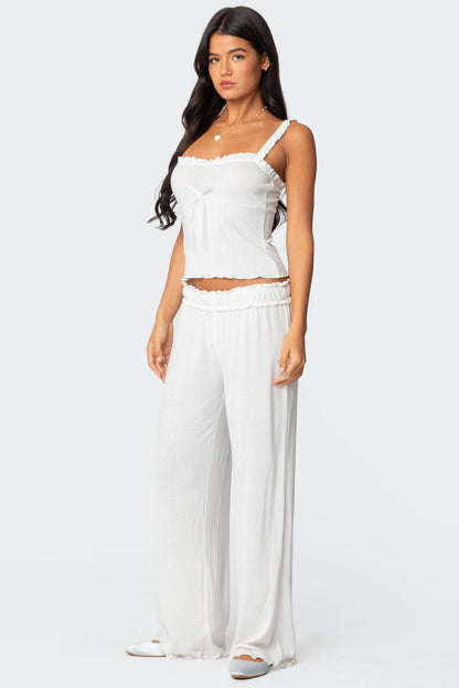 Sylvia Pointelle Pants