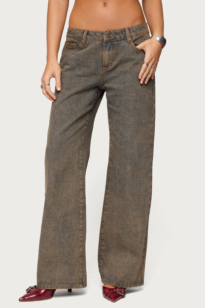 Ace Low Rise Baggy Jeans
