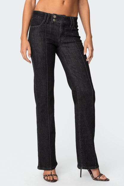 Avril Low Rise Bootcut Jeans