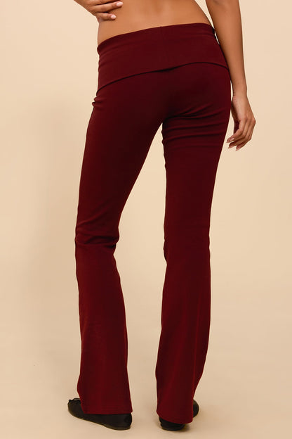 Ivanne Foldover Flared Pants