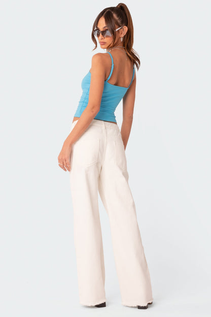 Dahlia Low Rise Baggy Jeans