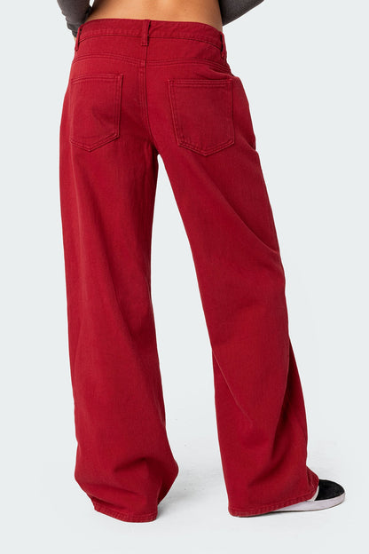 Roman Low Rise Baggy Jeans