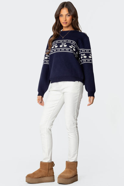 Berta Low Rise Skinny Jeans