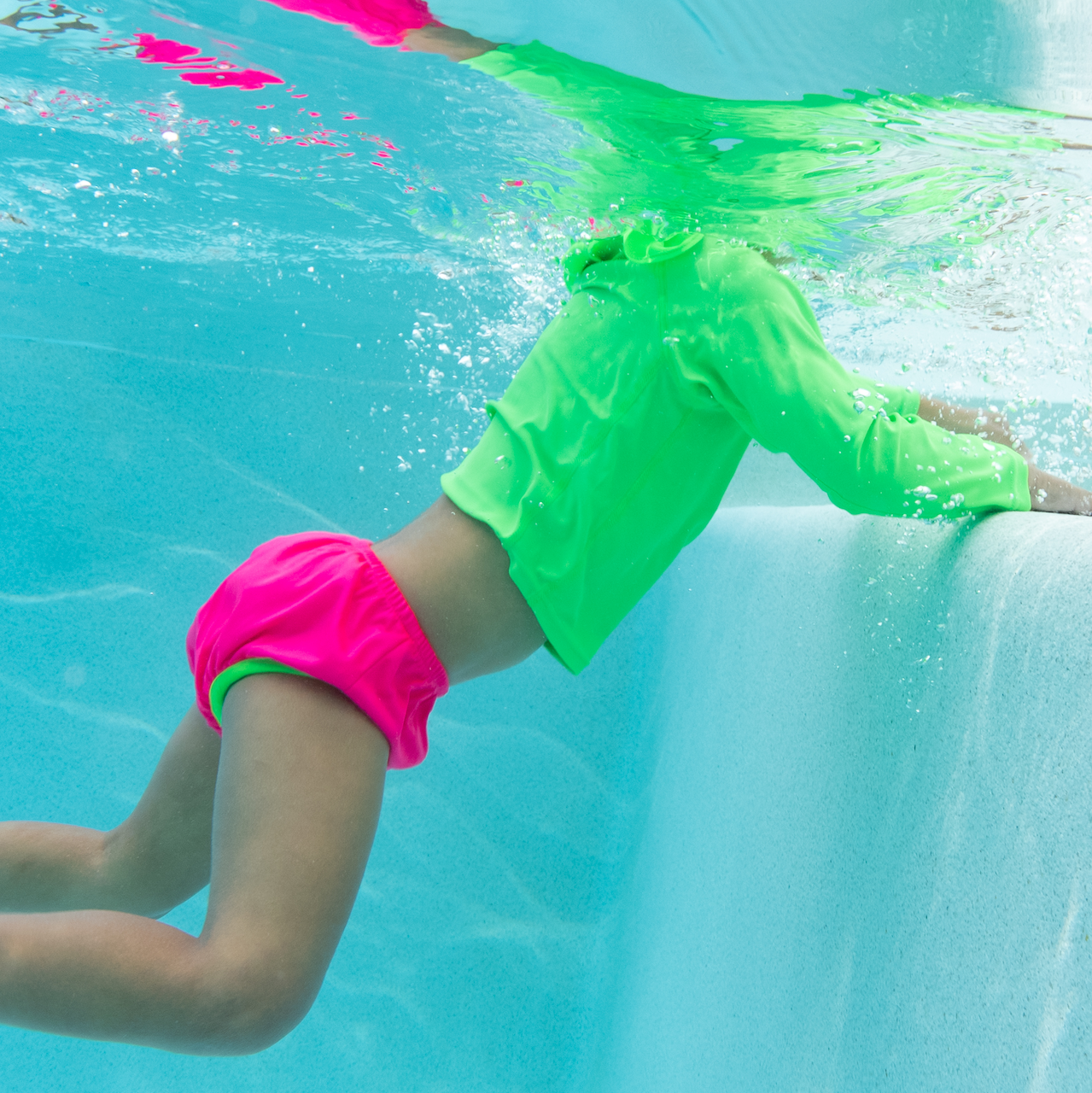 Eco Zip Long Sleeve Rashguard - Swim Safety