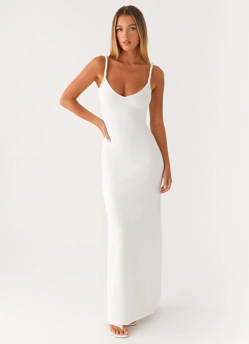 Anastasia Maxi Dress Ivory