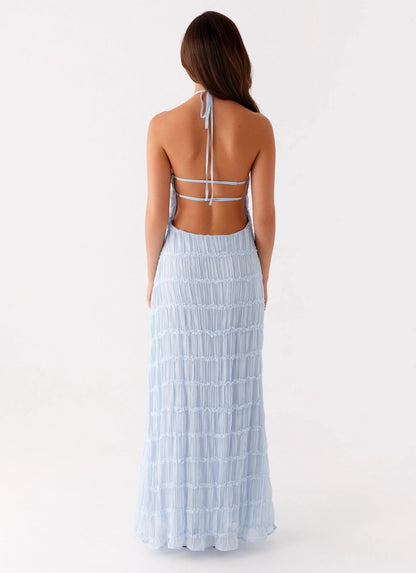 Aullie Maxi Dress Blue