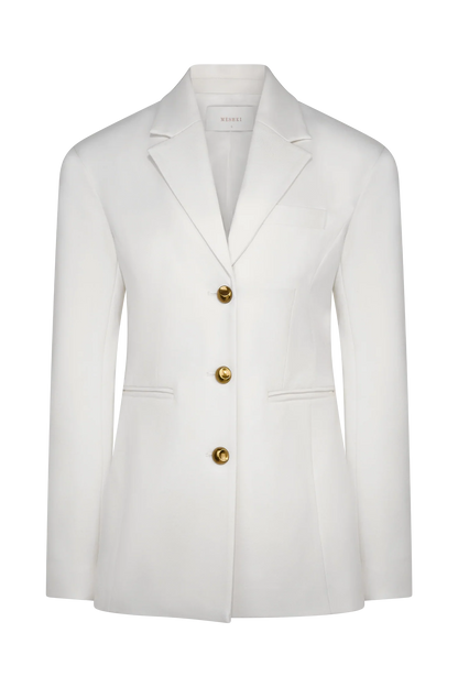 Bellamy Cinched Blazer Ivory
