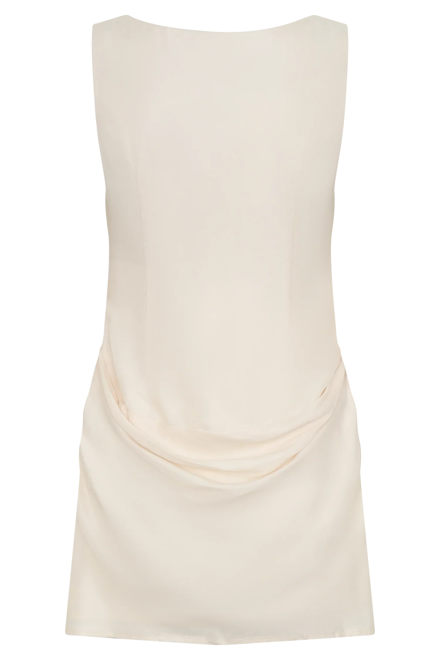 Bexley Draped Mini Dress Ivory