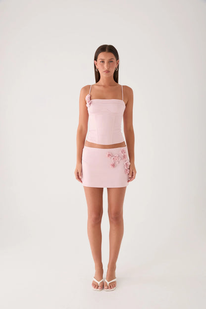 Ayella Bustier Top Pink