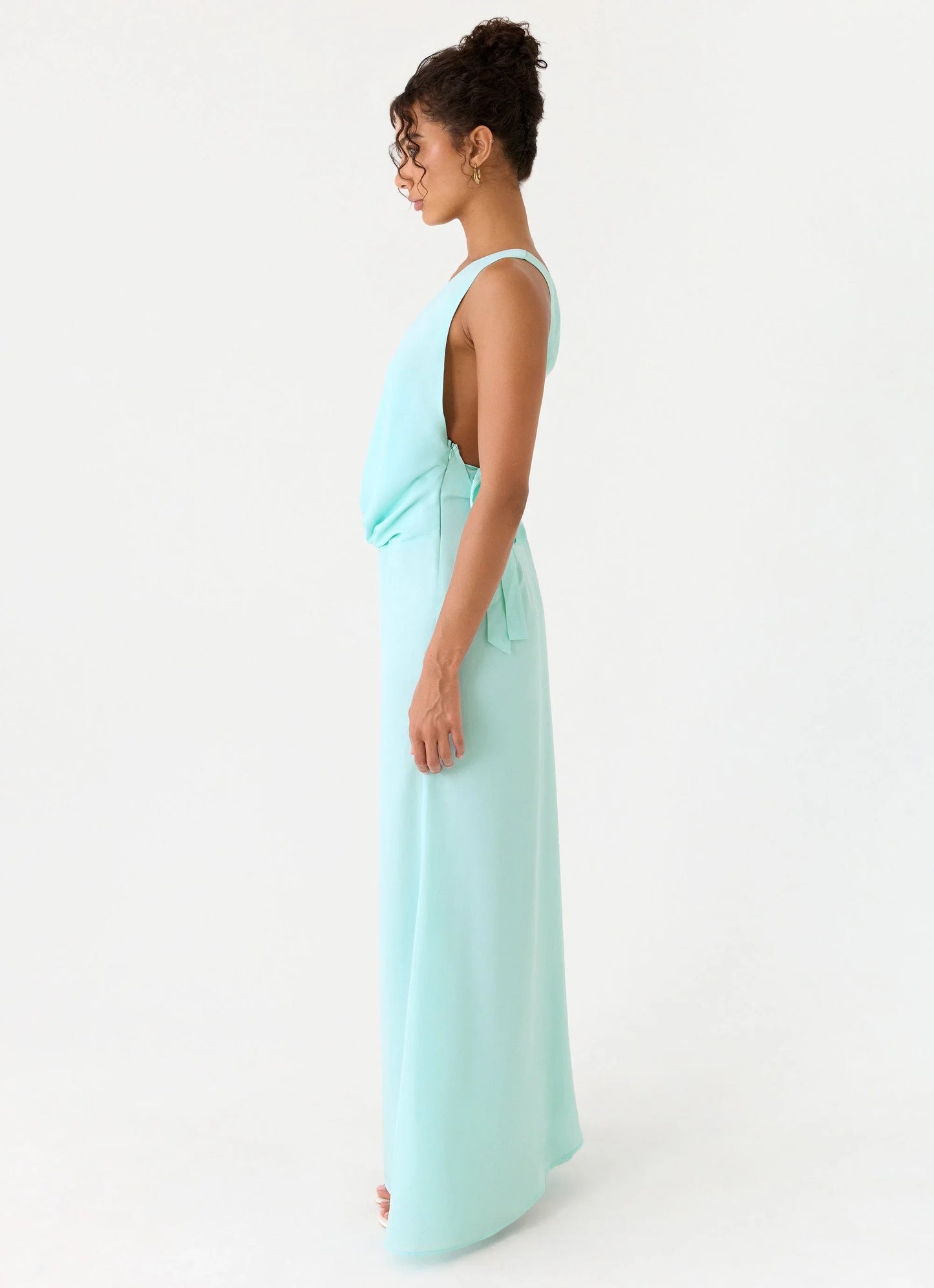 Analia Maxi Dress Aqua