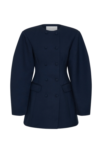 Beatrice Blazer Mini Dress Navy