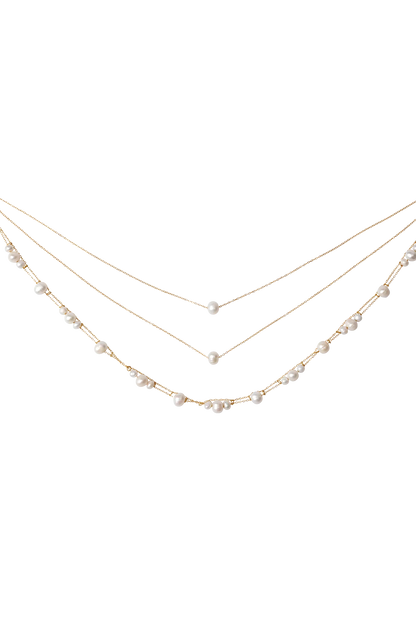 Aryanne Layered Pearl Choker Pearl