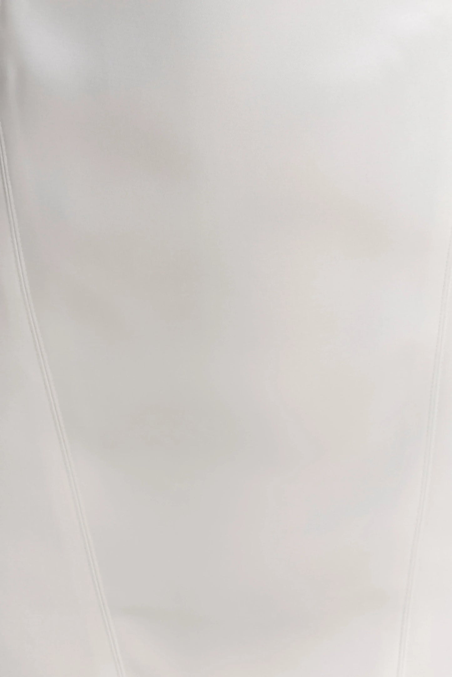 Beth Satin Mini Dress White