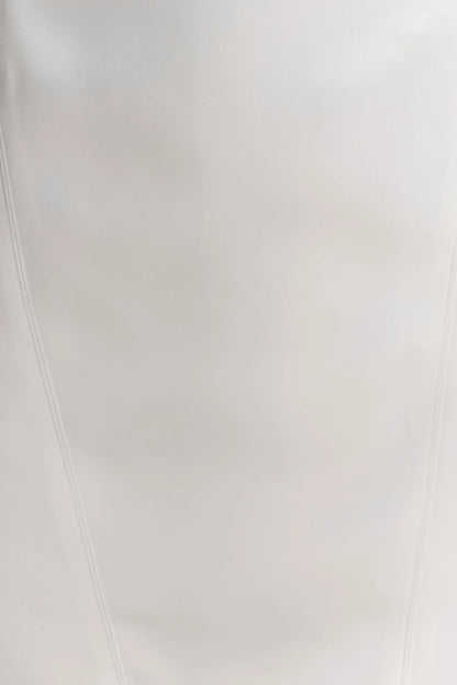 Beth Satin Mini Dress White