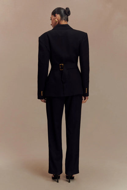 Bellamy Cinched Blazer Black