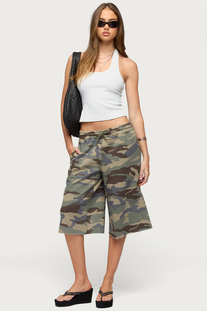 Amika Oversized Bermuda Shorts